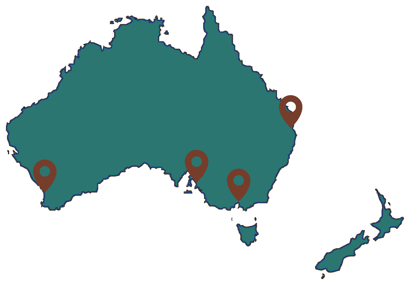 Greenfern-office-locations Greenfern office locations around Australia